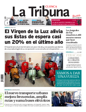 Portada La Tribuna de Cuenca