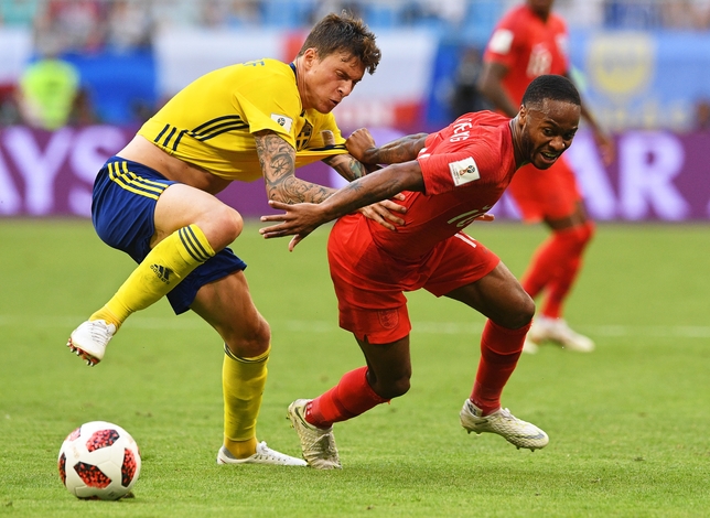 Quarter Final Sweden vs England  / FACUNDO ARRIZABALAGA