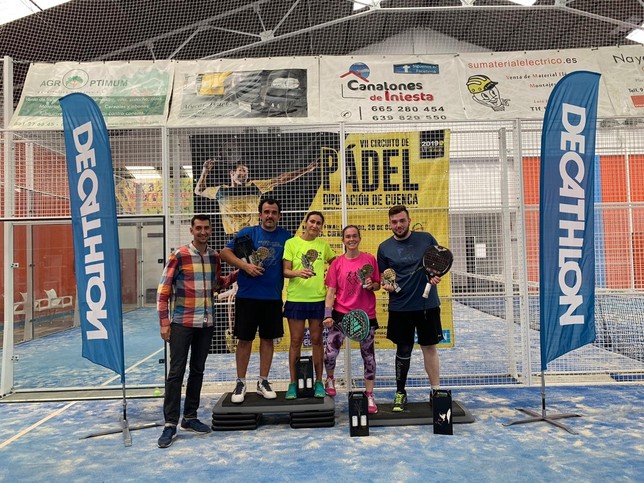 Arranca en Iniesta el VII circuito provincial de pádel