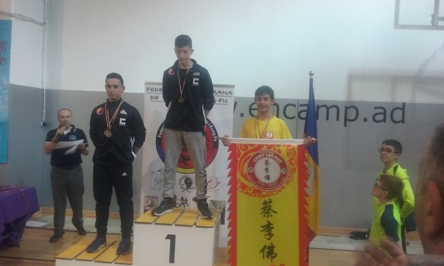 El Club Lao Jia Wu Shu logra cinco medallas en D'Encamp