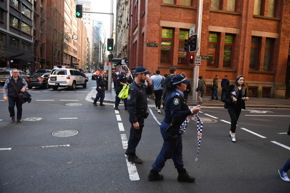 Knife attack in Sydney  / DEAN LEWINS