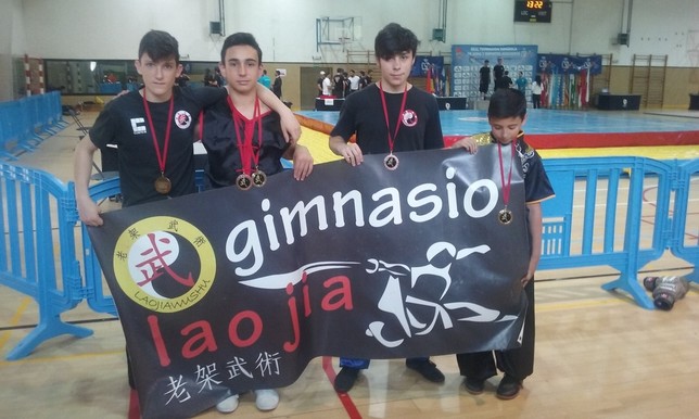 Éxito del club Lao Jia Wu Shu en el mundial de Madrid
