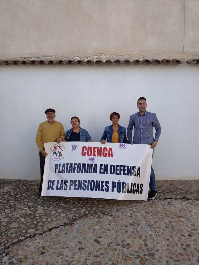 Garrote se reúne con el grupo en defensa de las  pensiones