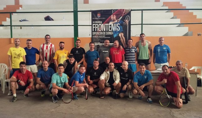 Tudela y Checa ganan el torneo de Frontenis de El Peral