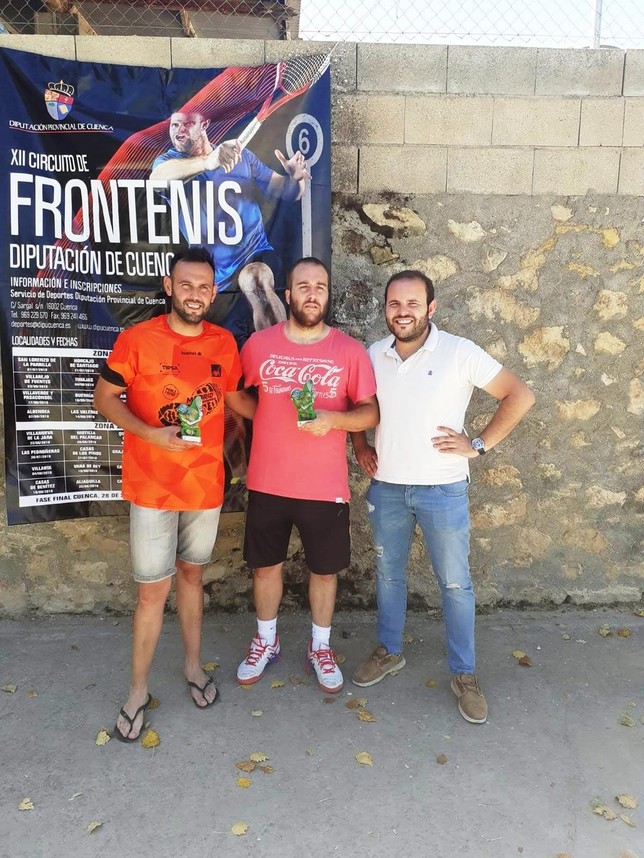 El circuito provincial de Frontenis cumple su novena jornada
