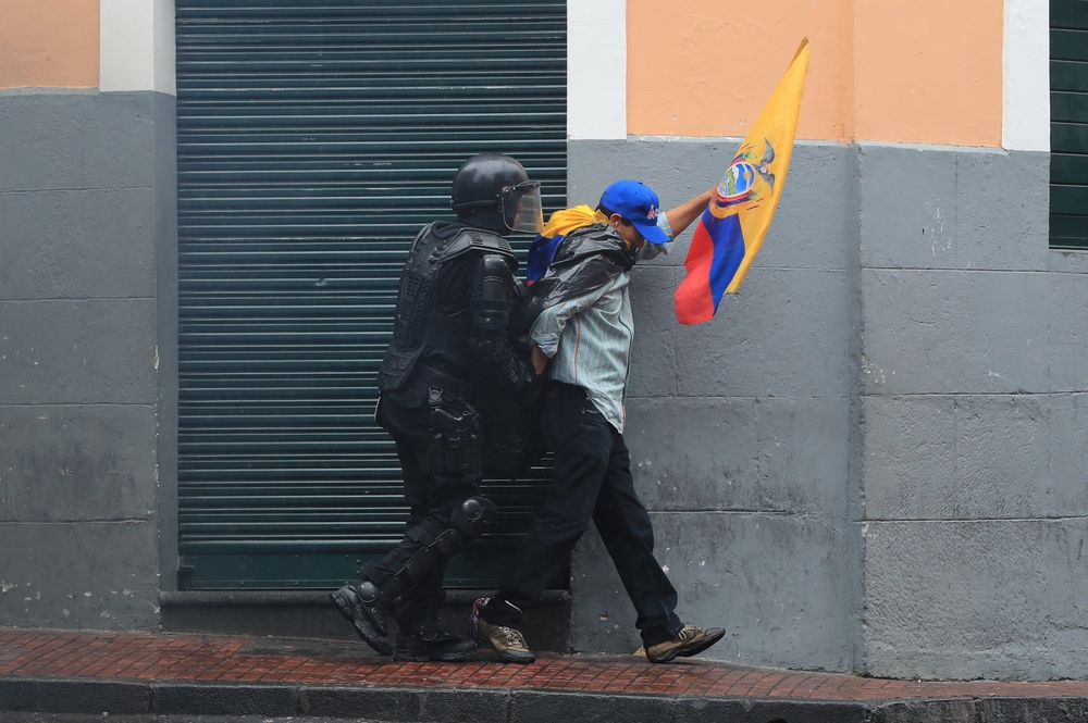 Protestas contra medidas económicas del Gobierno de Ecuador  / La Tribuna de Cuenca