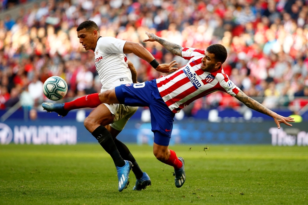 Atlético y Sevilla mantienen el 'statu quo' con un empate