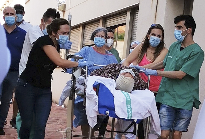 Incendio en el hospital de Hellín: 44 pacientes eacuados