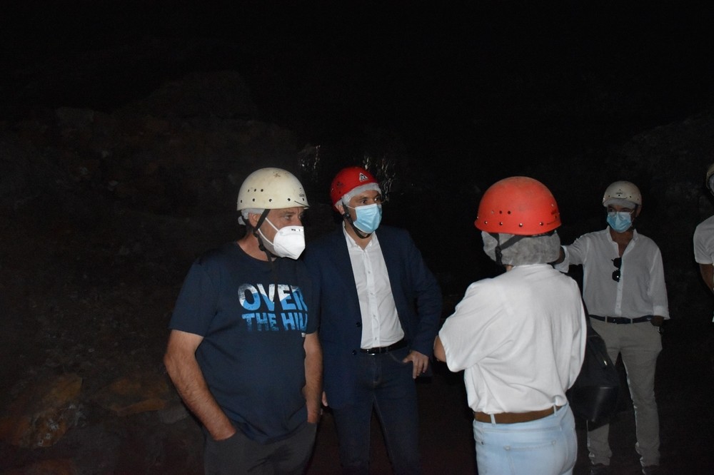 La Diputación acondiciona la mina romana de Cueva del Hierro