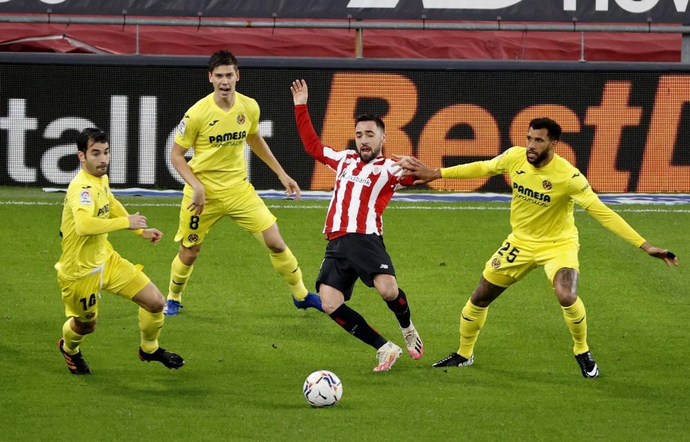 El Villarreal resiste el acoso del Athletic