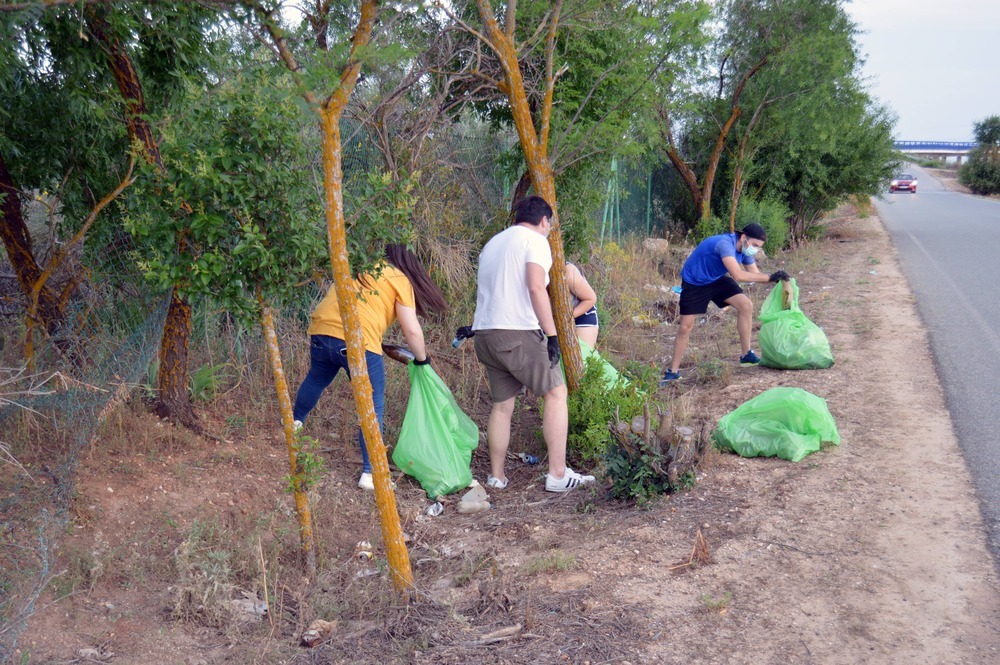 Juventudes Socialistas Tarancón recoge 100 kilos de basura