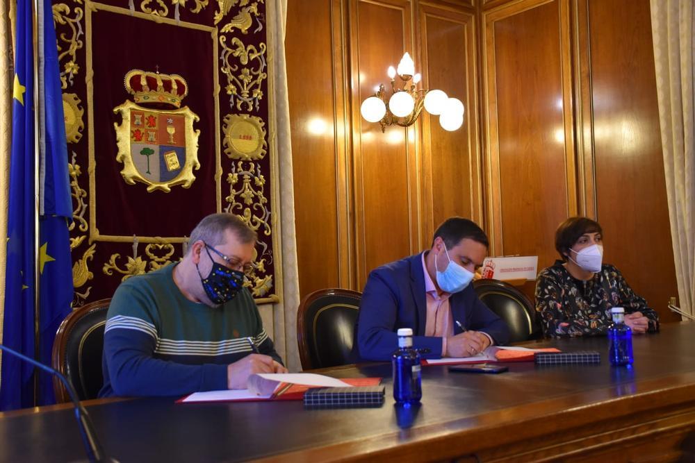 Diputación aumenta hasta 35.000 euros el convenio con Adocu 
