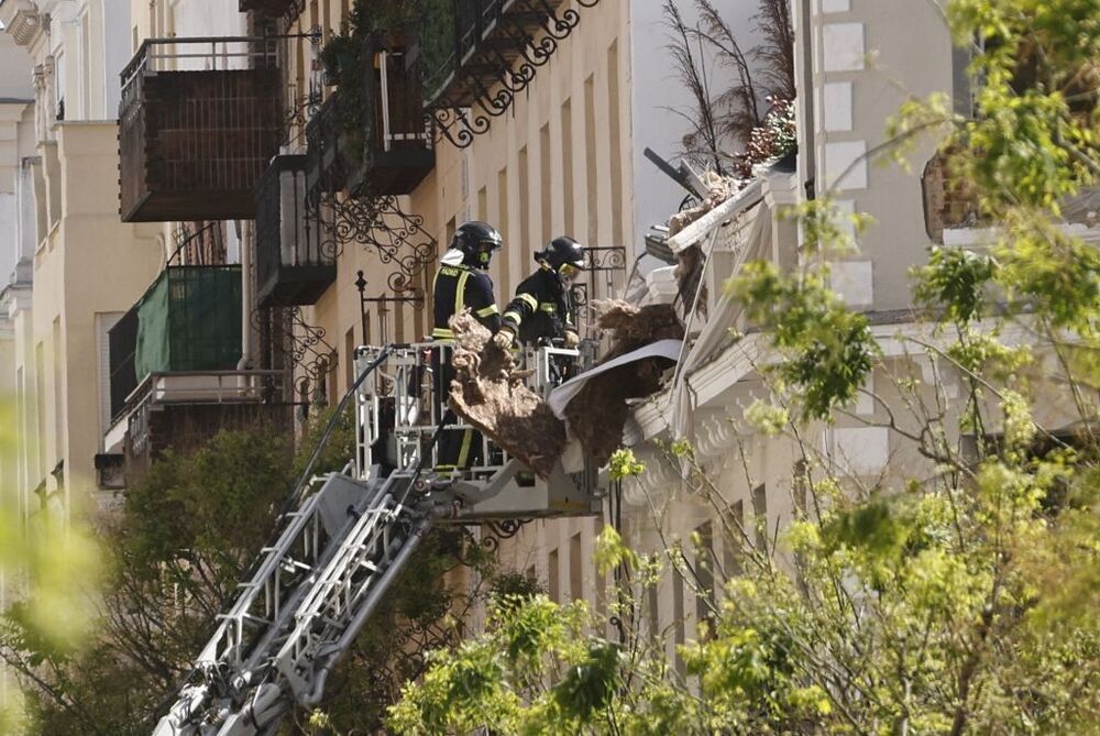 Al menos 18 heridos en una explosión en el barrio de Salamanca