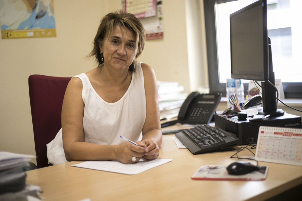 Ana María López, jefa de la Unidad contra la Violencia de Género en la Subdelegación del Gobierno de Cuenca.