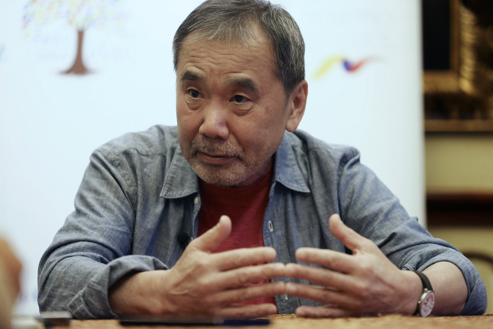 Haruki Murakami ha sido distinguido hoy en Oviedo con el Premio Princesa de las Letras.