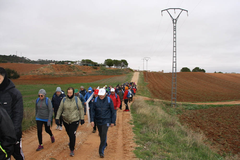 Un centenar de participantes en ‘7000pasosX’ Valverde de Júcar
