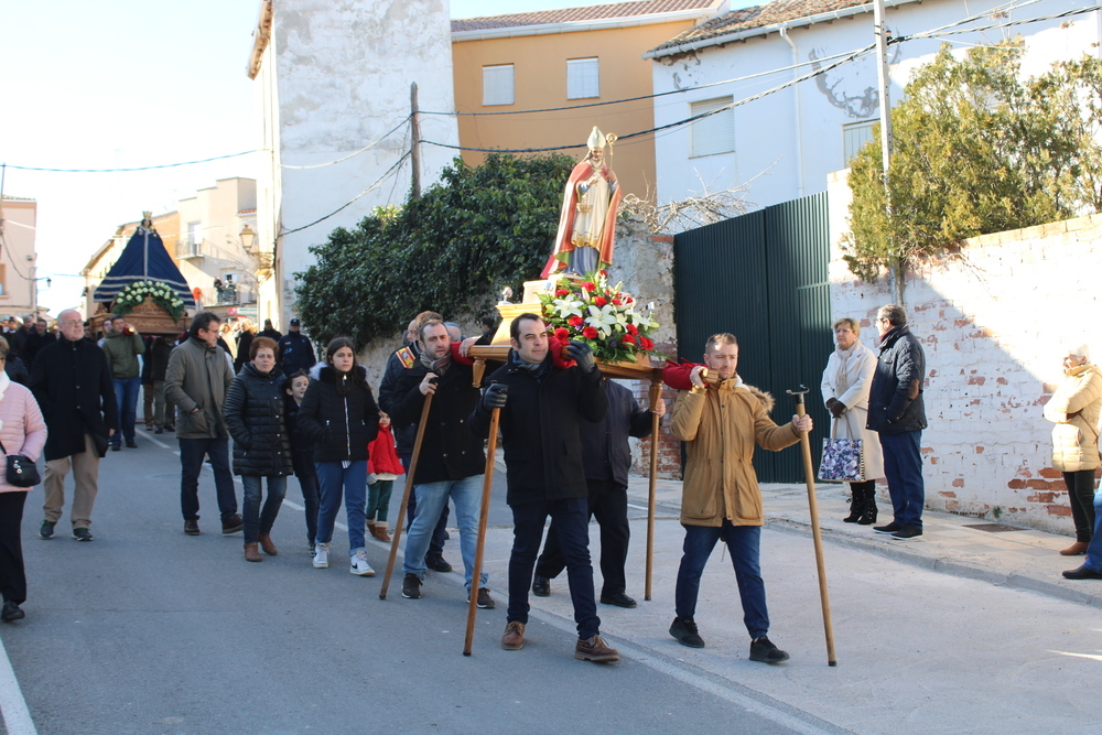 Tradicional procesión de despedida a la Virgen de Riánsares