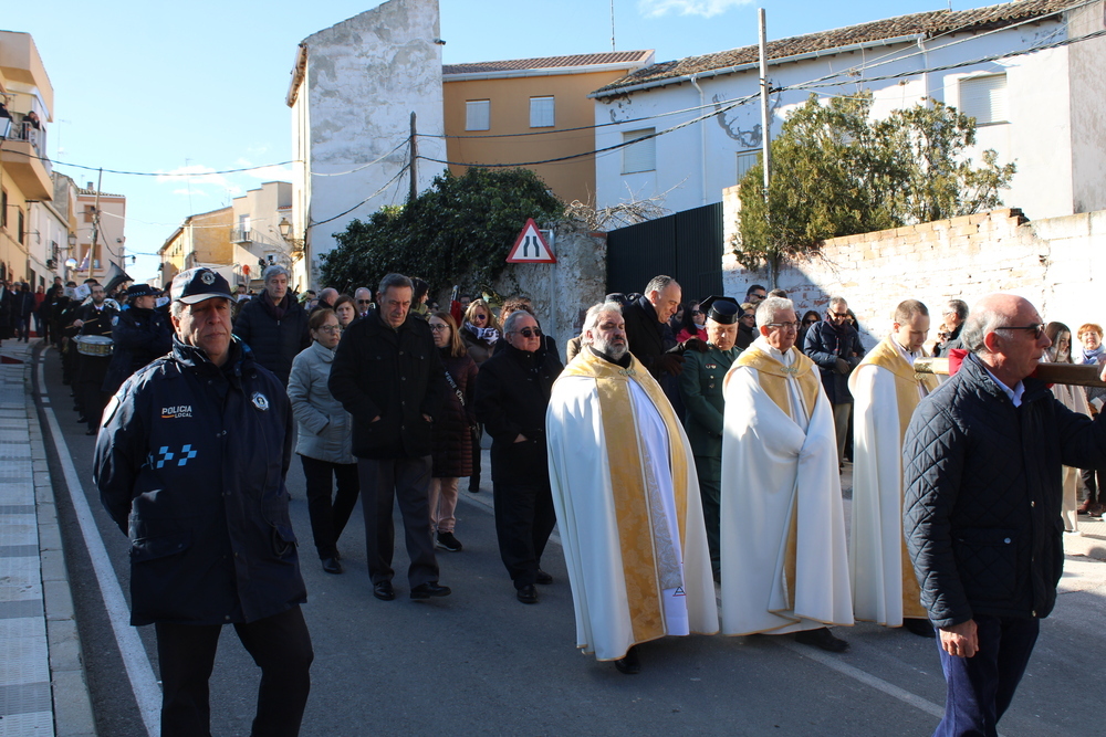 Tradicional procesión de despedida a la Virgen de Riánsares