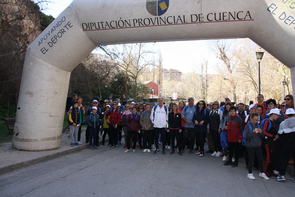 Los ‘7.000pasosX’ Cuenca reúnen a cerca de 800 participantes 