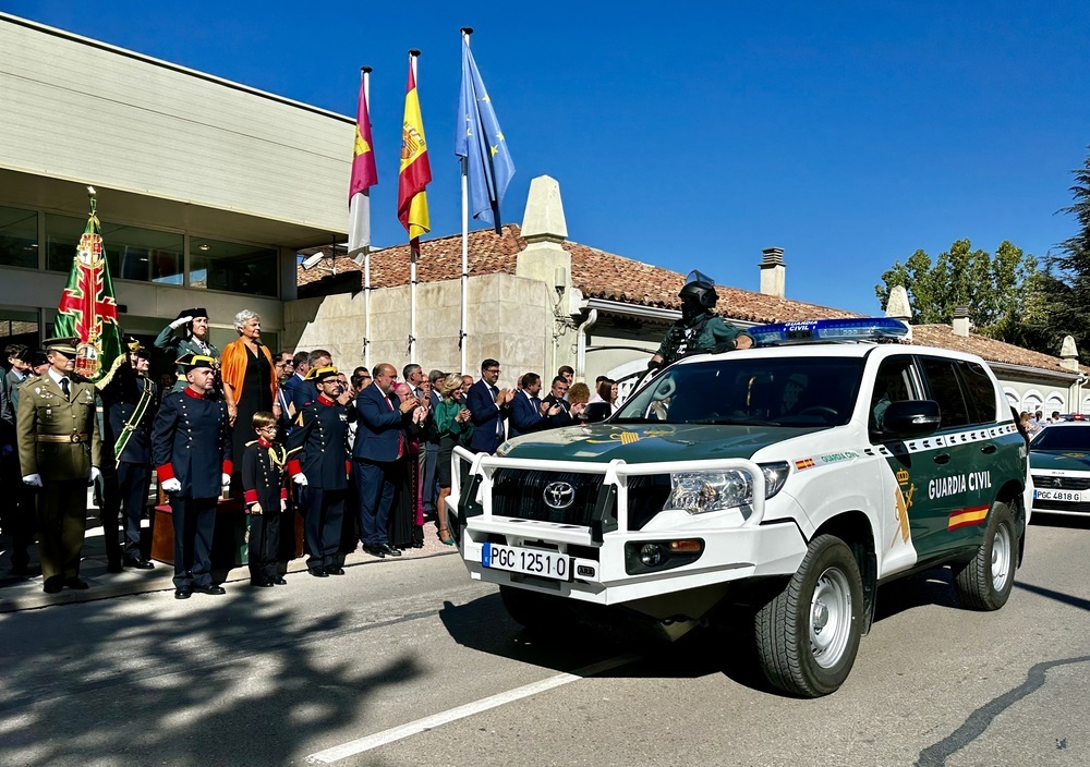 La Guardia Civil festeja a su patrona en Cuenca por todo lo alto