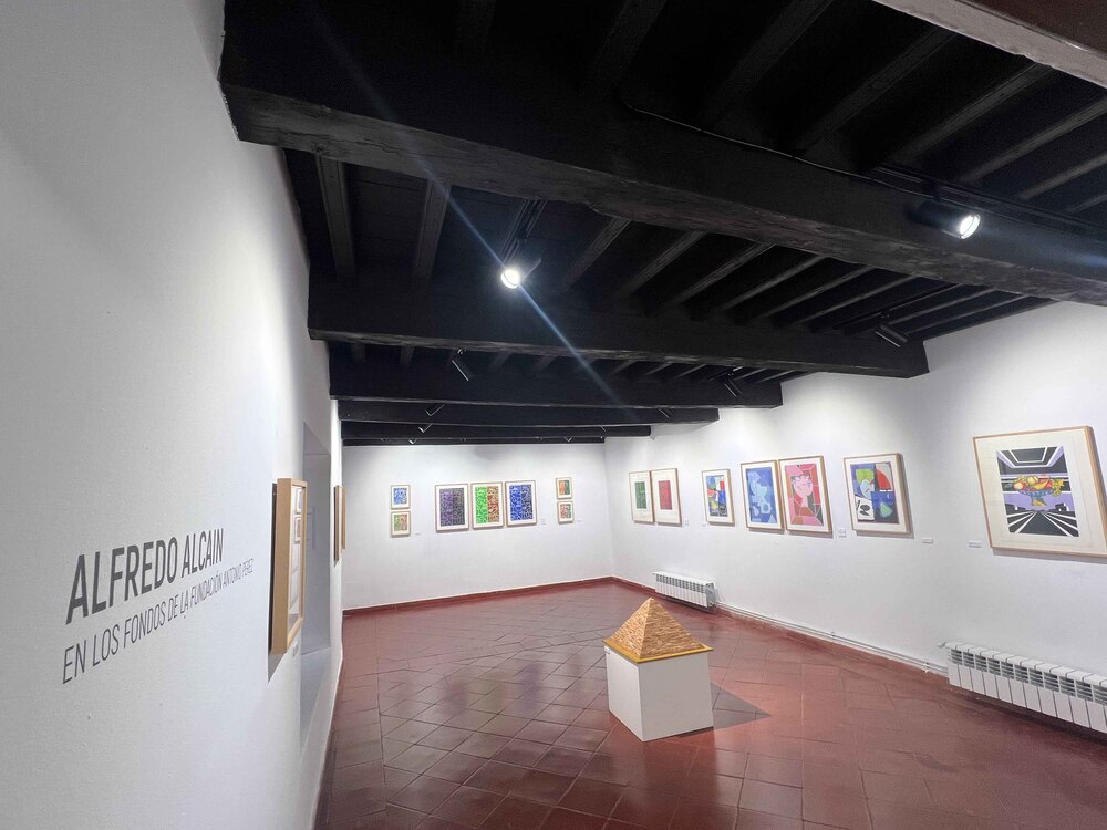 La sede de la FAP en Sigüenza acoge la obra de Alfredo Alcaín