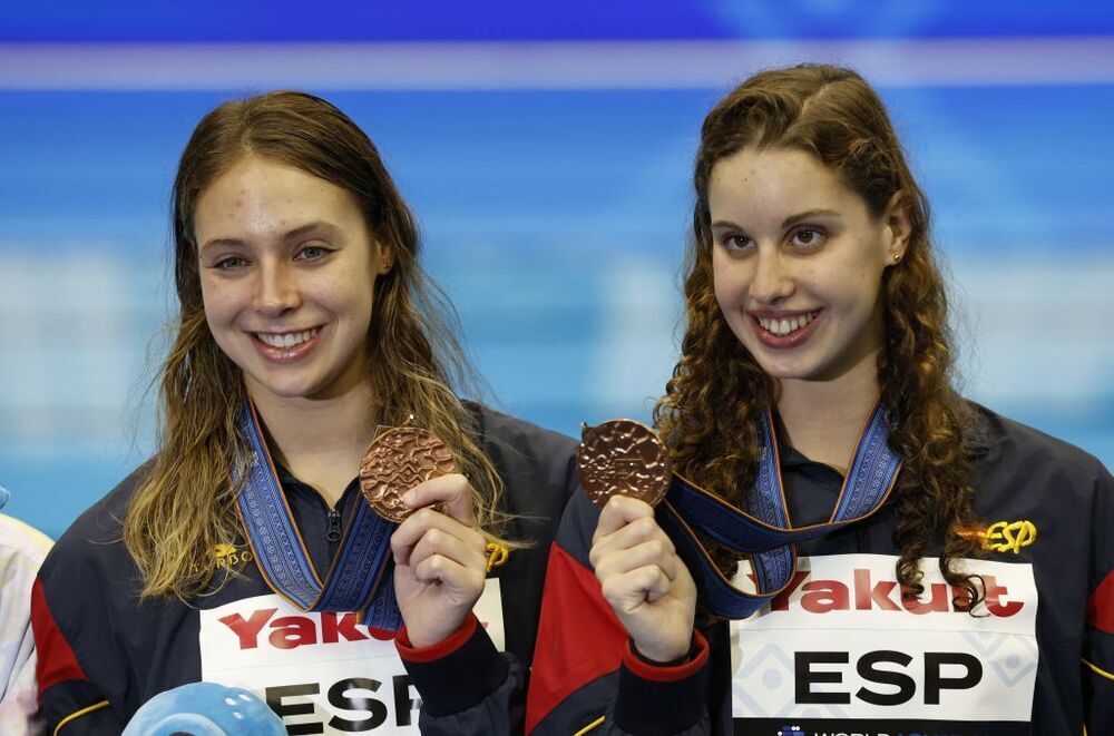 Iris Tió y Alisa Ozhogina conquistan el bronce en dúo técnico femenino