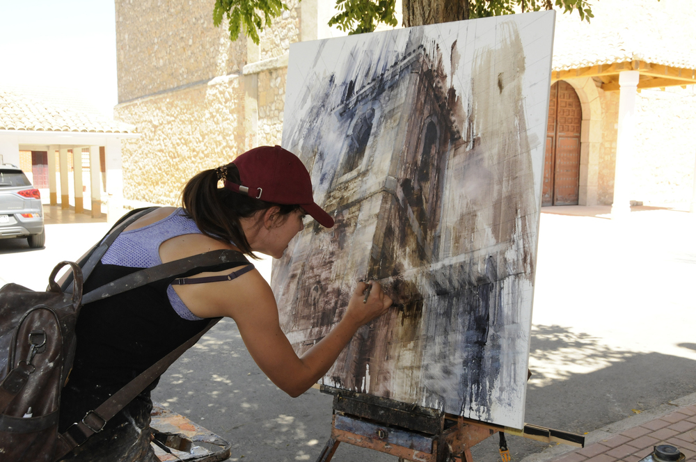 Arte en las calles de Villares del Saz
