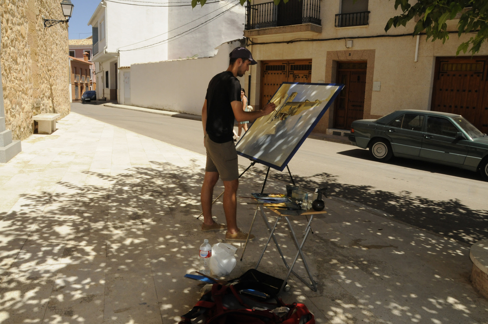 Arte en las calles de Villares del Saz
