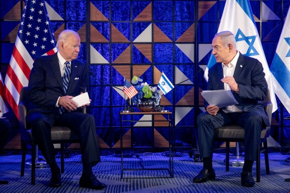 La llamada entre Biden (i) y Netanyahu (d) ha sido clave