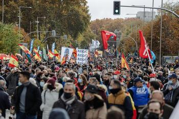 Miles de policías protestan contra la reforma de la Ley Mordaza