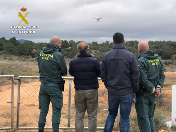 La Comandancia acoge un curso de drones para la Guardia Civil