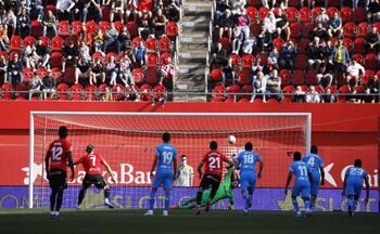 El Mallorca sale del descenso a costa del Atlético