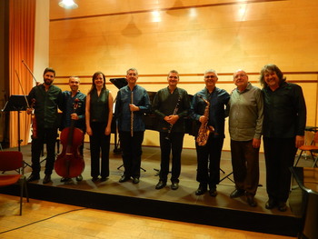 Un concierto homenaje reconoce la trayectoria de Moreno Sabio