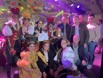 El Burleta triunfa en el Carnaval de Mota del Cuervo