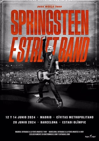 Bruce Springsteen actuará en España en 2024