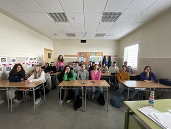 El IES Alfonso VIII acoge una semana a 14 alumnos italianos