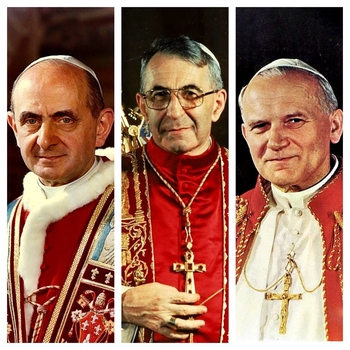 El año de los tres Papas