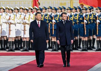 Xi y Macron abogan por una paz basada en el Derecho Internacional