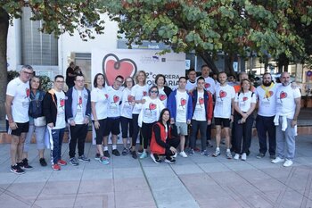 Más de 700 personas participan en la 12ª carrera de Cruz Roja