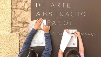 Arte y aulas convergen en el Museo de Arte Abstracto Español