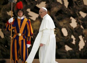 El Papa recibirá a una delegación de la JdC en marzo