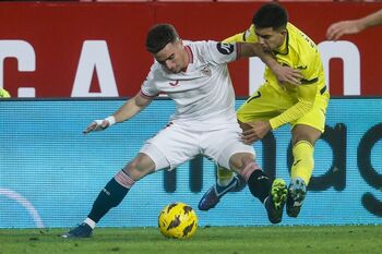 Sevilla y Villarreal empatan en un partido con alternativas