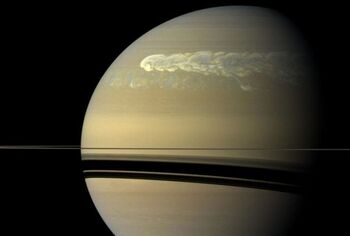 Las megatormentas en Saturno dejan efectos durante siglos