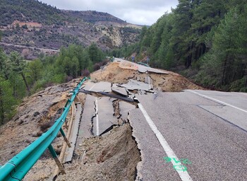 Declaran urgente arreglar la carretera entre Beteta y Masegosa