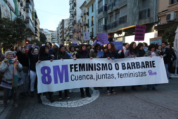 Cuenca sale a las calles por la igualdad de la mujer