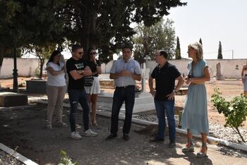 La Diputación colabora para ampliar el cementerio de El Peral