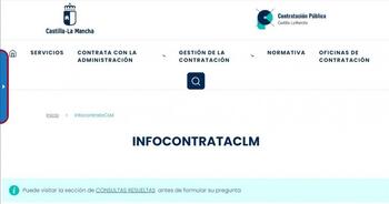 Portal InfocontrataCLM: 344 consultas resueltas desde 2020
