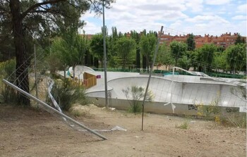 La recepción de las obras del skatepark se producirá en breve