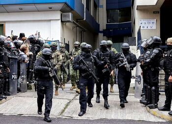 Un asalto que pasa factura en Ecuador
