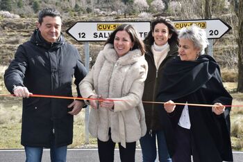 Rehabilitan la carretera entre Algarra y El Cubillo